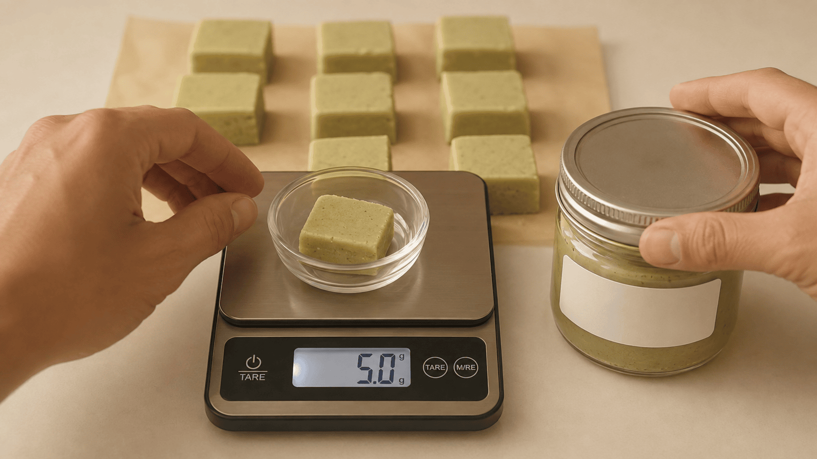 Flores para cannabutter e infusiones